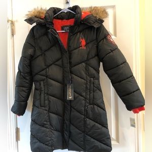 New Polo girls coat